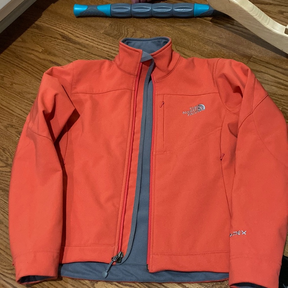 Thenorthface Apex Bionic Softshell Jacket Coral - image 1